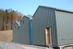 Gable Cladding on the RGFBuilding