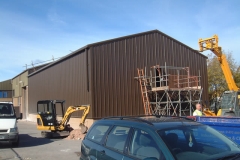 Wall Cladding at Falcon House