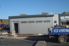 Over-Cladding and Louvres to Sub-Station