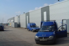 Cladding to Workshop (Road Elevation)