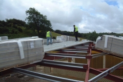 Roof installation at Caernarfon Road, Bangor, North Wales